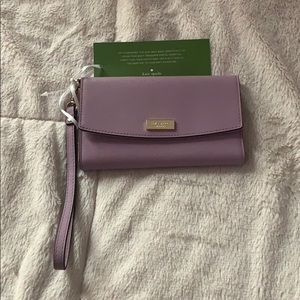 Kate Spade phone/wallet Wristlet brand new